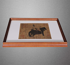 柳州书画装裱配框服务案例